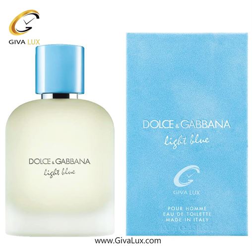  ادو تویلت مردانه  اورجینال مدل Dolce and Gabbana Light Blue Pour Homme 2025 | دولچه گابانا لایت بلو پور هوم 2025 حجم  125 میل Dolce&Gabbana Light Blue Pour Homme EDT 2007.jpg